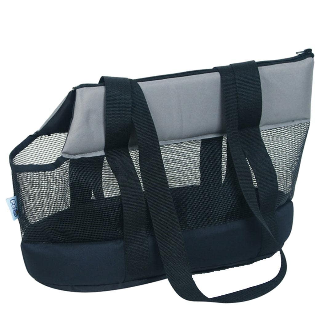 LYLA Small Pet Cats Dogs Carrier Air Vents Mesh Shoulder Bag Carrying Bag Black S (B0B1J988BP) Amazon Price History, Amazon Price Tracker