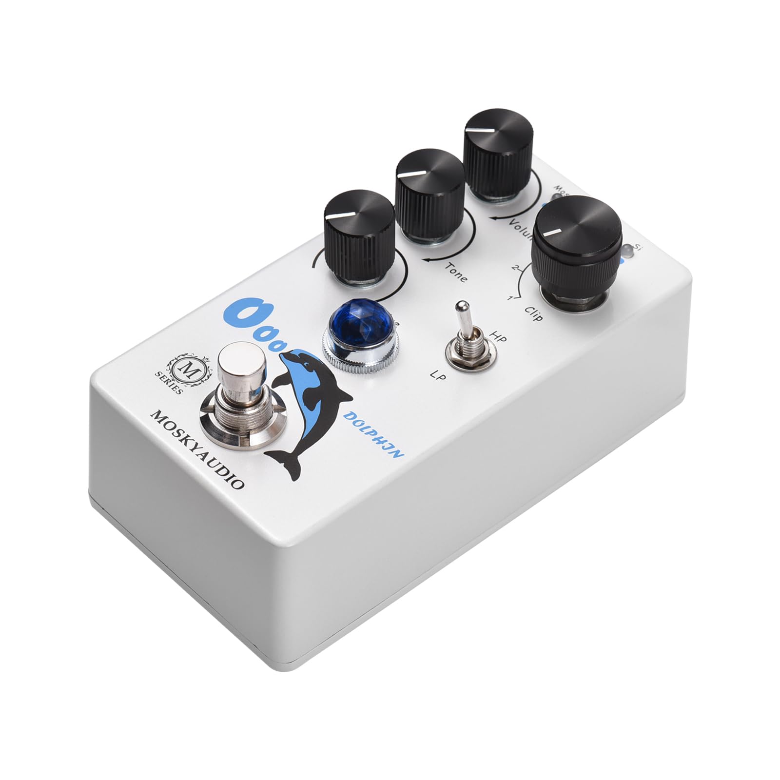 Btuty Zniekształcenie/Overdrive Gitara Efekt Pedał 4 Tryb Przełącznik Gitary Gitary Gitara Elektryczna Sterowanie Kompaktowy Przenośny Cyfrowy Efekt Procesora Gitary