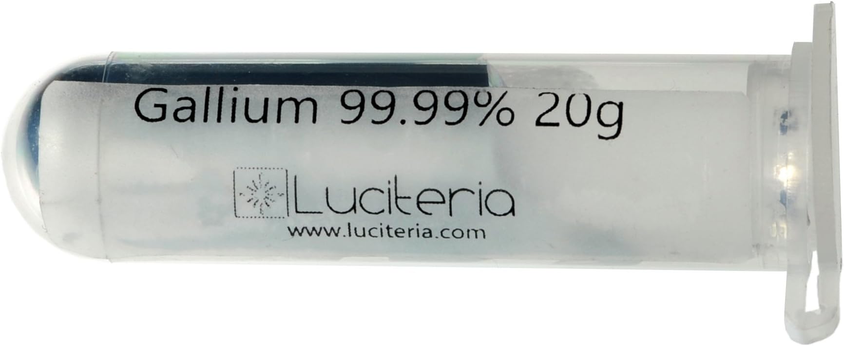 Gallium Metal 99.99% Pure 20 Grams Get In Five Days or Get Refund
