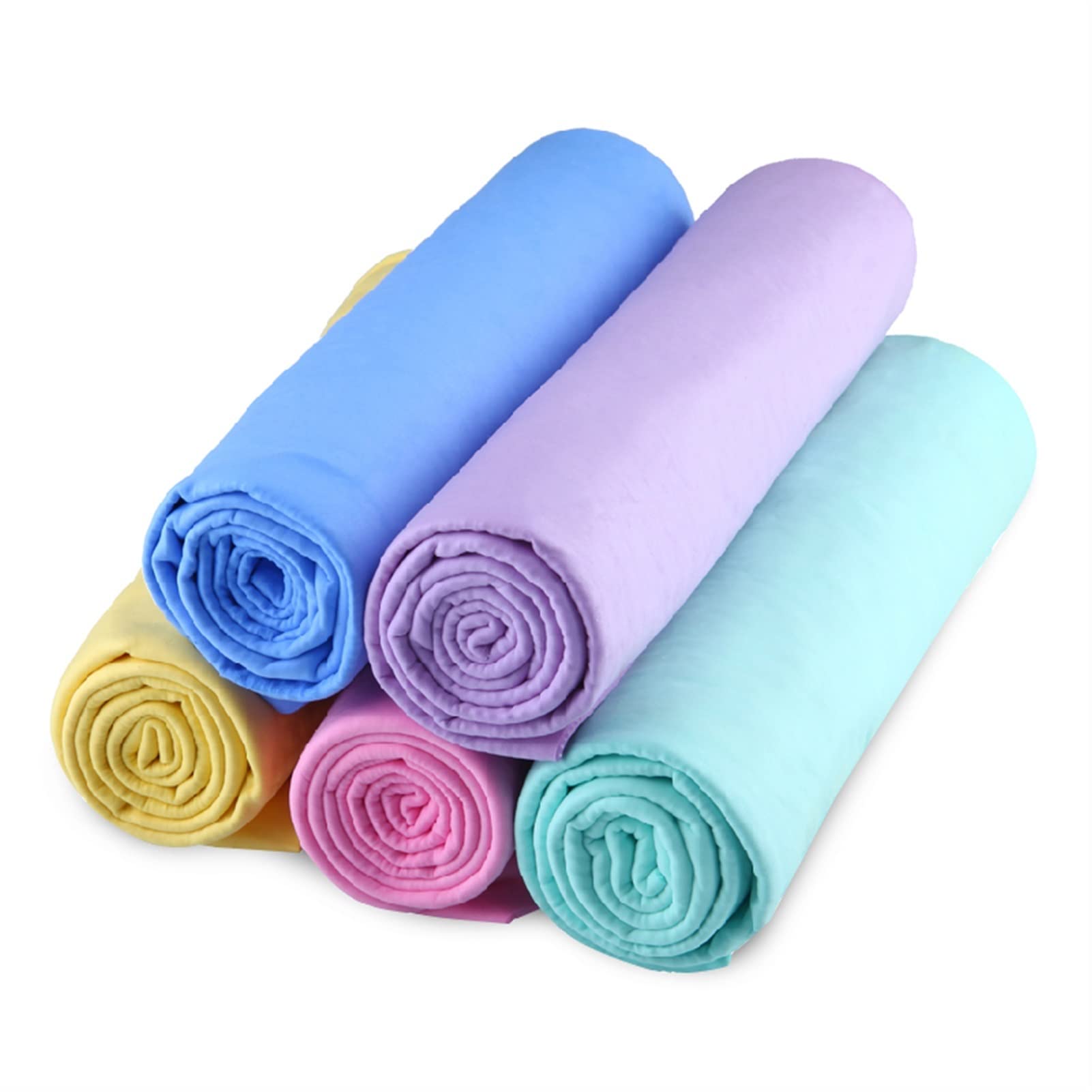 ACiyD 66 * 43 * 0.2 CM Pulizia dell'auto Salviette in Microfibra ad Alto Assorbente Asciugamano Asciutto per Capelli magici Pelle di Daino Sintetica PVA Chamois Cham Quality