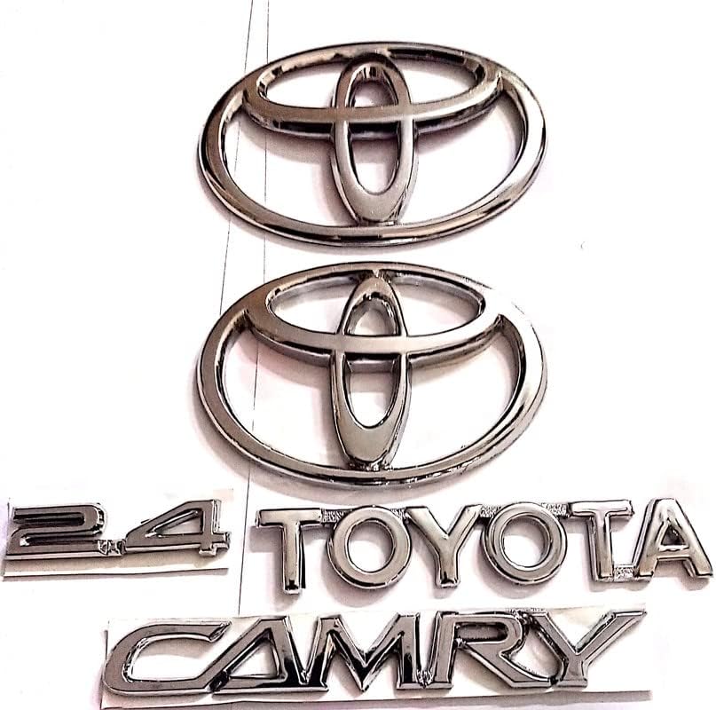CAR Badge Emblem Monogram Logo Decal Wrap Sticker 3D Symbol Graphic Compatible with Camry KIT 1