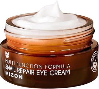 MIZON Snail Line Snail Repair Eye Cream, natural treatment, wrinkle treatment, fine line, hydrating, healthy skin, Korean skincare (0.84 oz)
