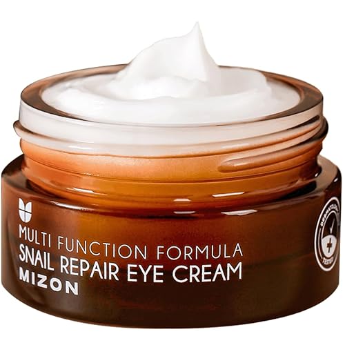 MIZON Korean Cosmetics Crema de caracol para reparación de ojos 1 onza
