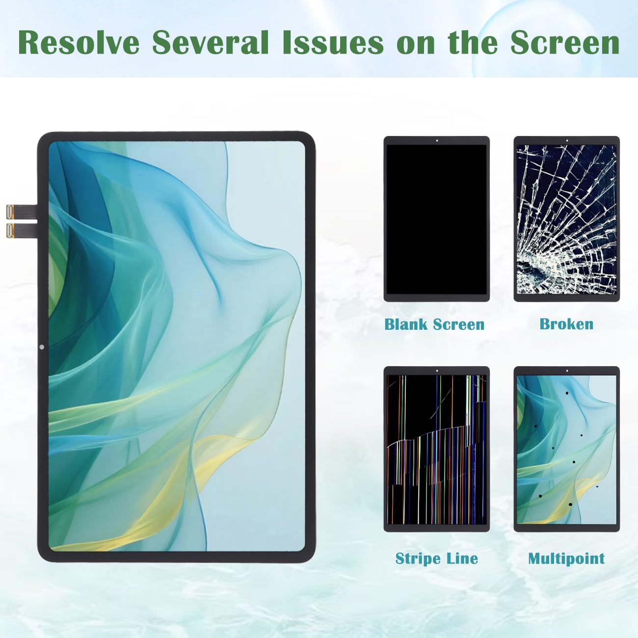 H&LYCYJ Pantalla de repuesto para Xiaomi Pad 6 11 pulgadas 23043RP34C 23043RP34G 23043RP34I LCD pantalla de repuesto con kit