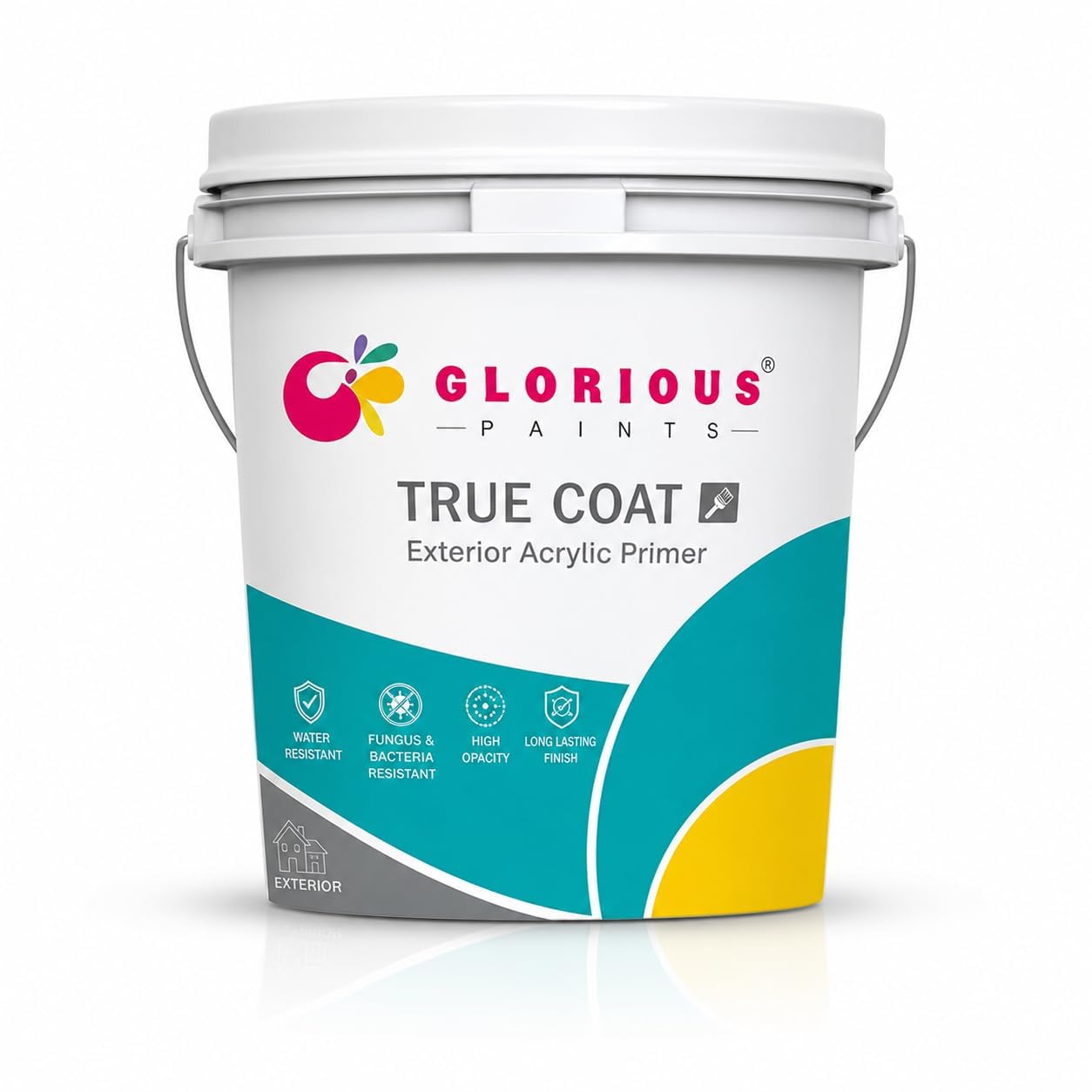 Glorious Paints Seasons Emulsion (Glorious Paints True Coat Exterior Acrylic Wall Primer)-image-2