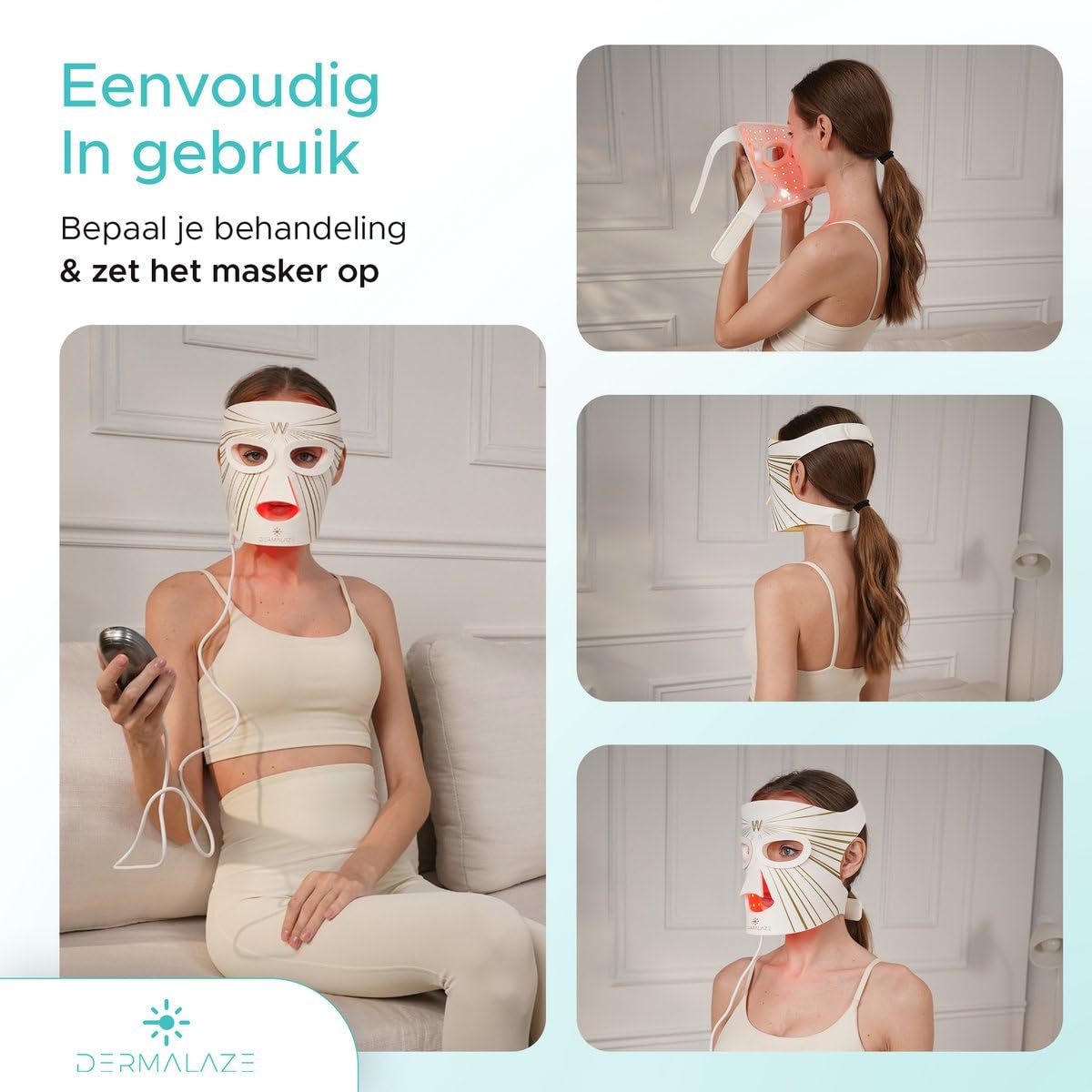 Masque LED Visage 7 Couleurs Luminothérapie | Appareil Anti Rides Lifting | Masque Visage Collagène Femme | Soins Visage, Anti Rougeur, Masque Point Noir, Masque LED Visage