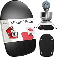 Vista 25 de Ibyx Elegante bandeja deslizante para tu cafetera y electrodomésticos de cocina pesados, resistente, se desliza fácilmente debajo del gabinete Negro