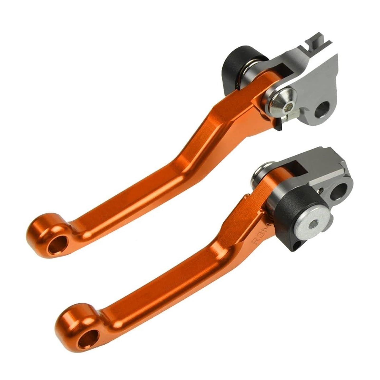 YAXFBRHGC for Yamaha WR450F WR 450F 2001-2015 Motocross CNC Pivot Dirt Bike Brake Clutch Levers(Orange)