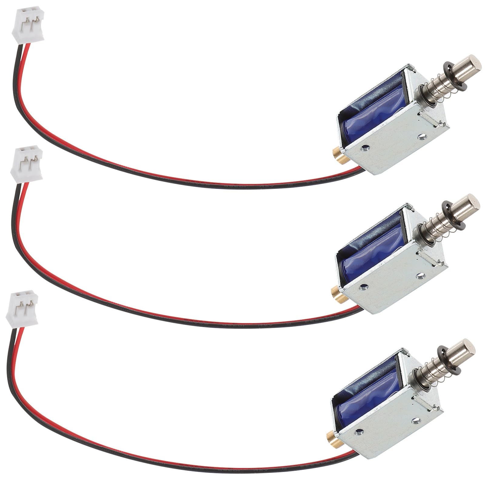 Solenoide micro de 12V con movimiento lineal fluido para optimizar brazos mecánicos de bricolaje