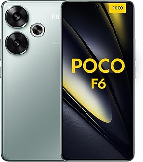 Xiaomi POCO F6 5G Mobile, Green (8GB Ram+256GB) | Snapdragon 8s Gen 3| 6.67" AMOLED 120Hz display | Triple Camera with OIS 50+8MP, 20MP Front camera