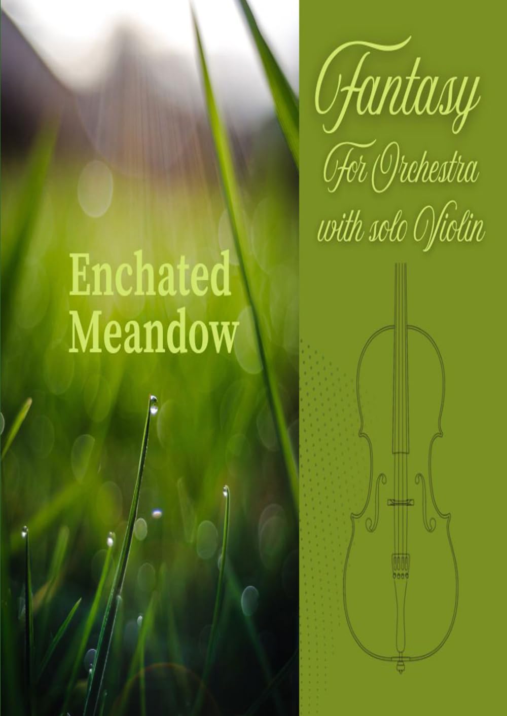 Enchated Meadow: Fantasy for Orchestra with solo Violin (Symphonic music)