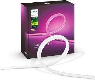 Philips Hue White and Colour Ambiance 8718699709839 Smart Lighting Multicoloured Smart Light Strip, ZigBee 19 W Hue White and Colour Ambiance 8718699709839, Smart Light Strip, Multicoloured