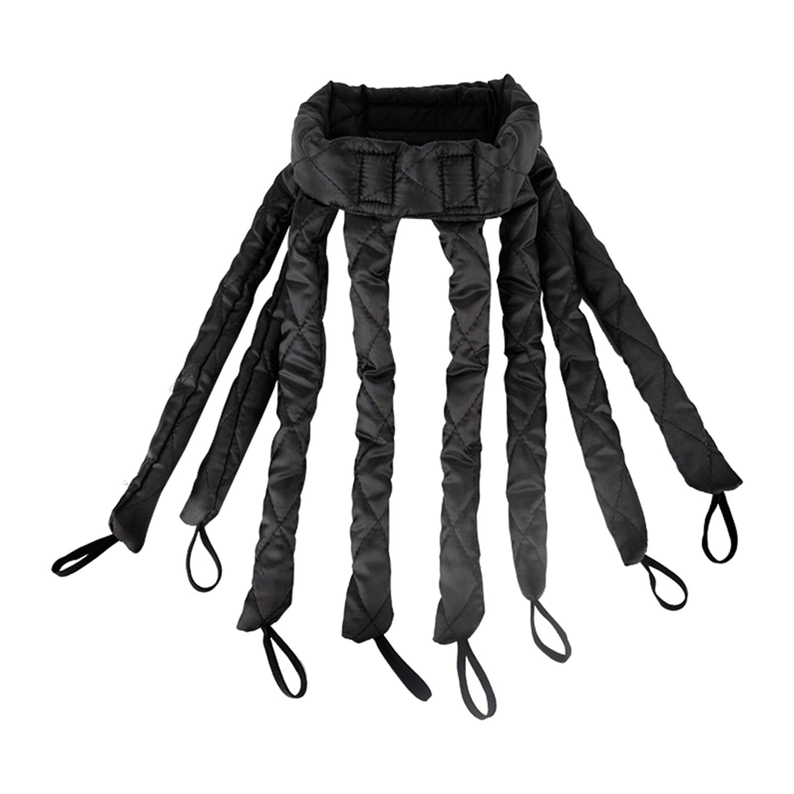 CALANDIS™ Octopus Heatless Hair Curlers Lazy Curlers Headband Black for Long Hair | Rollers & Curlers | Hair Care & Styling-image-29