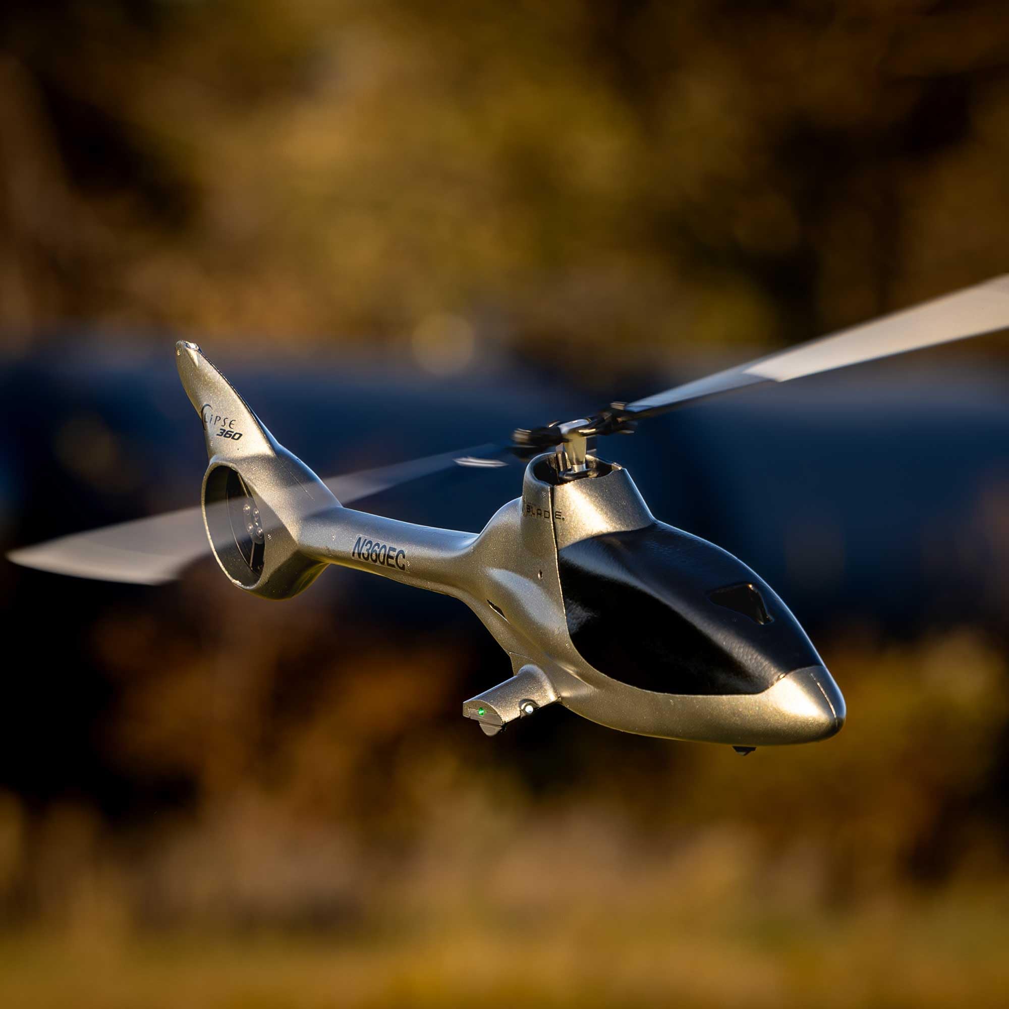 Blade Helicóptero RC Eclipse 360 BNF Basic Transmisor Batería y Cargador no incluidos BLH01250 Helicóptero eléctrico de Control Remoto