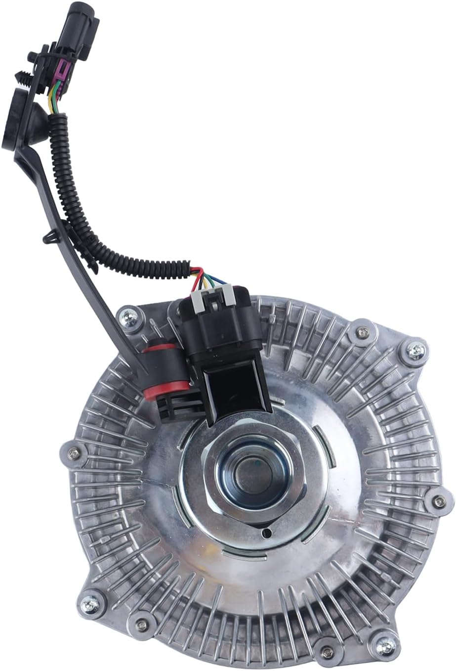 FEIDKS Engine Cooling Radiator Fan Clutch Compatible with Chevy Silverado 2500HD 3500HD GMC Sierra 2500HD 3500HD 2015-2016 V8 6.6L Replacement for 23134137, Replace# 23134137