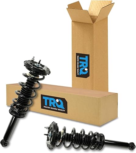 Miniatura 217 de TRQ - Conjunto de puntal delantero y resorte helicoidal (lados del conductor y del pasajero), para auto