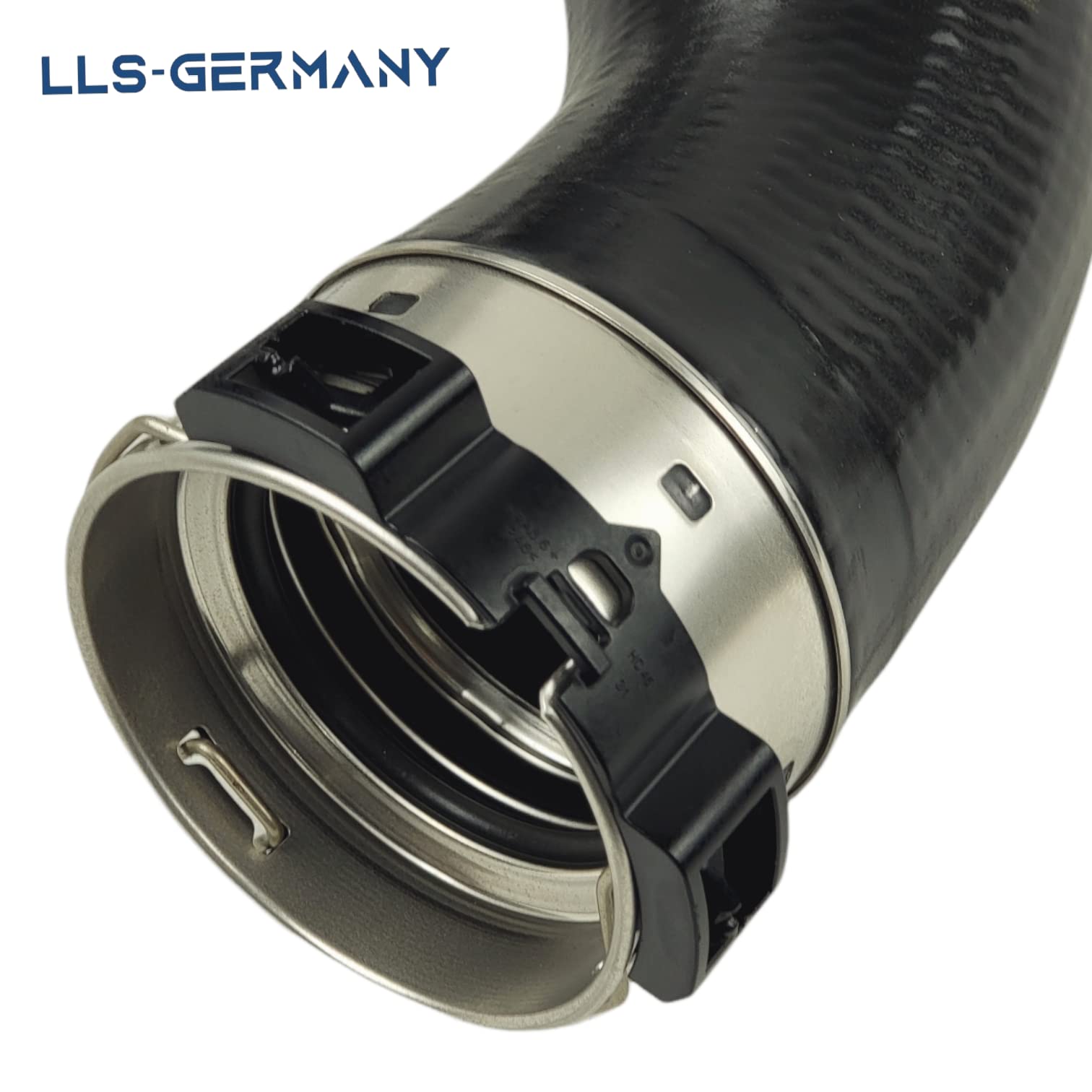 LLS-GERMANY Turboschlauch Ladeluftschlauch Kompatibel mit Nissan Navara D40 144635X00B 144635X02B