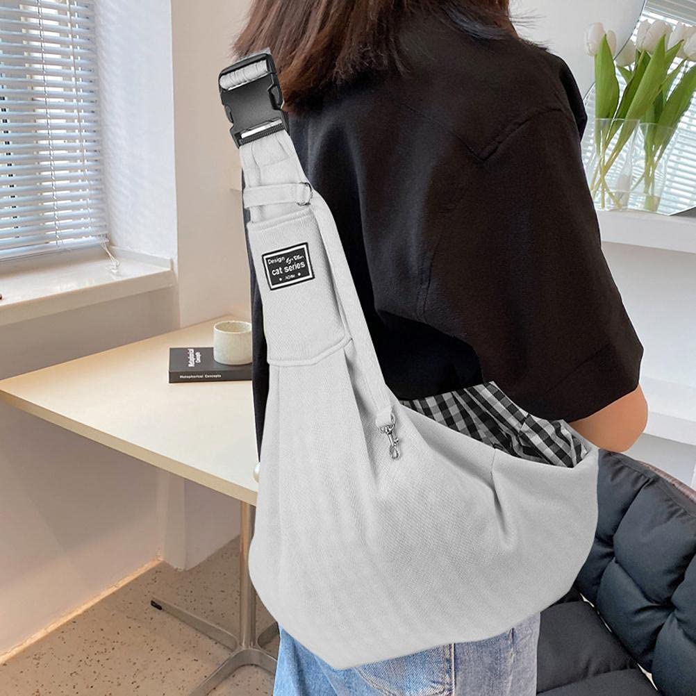 Borsa a tracolla per cani Pet Messenger Bag Supplies Tracolla Regolabile Puppy Sling Borse per animali domestici portatili entro 13 kg