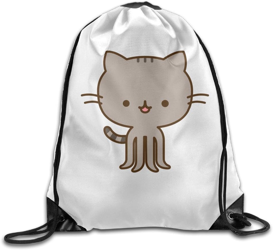 The Cat Rainbow Octocat Travel Drawstring Backpacks