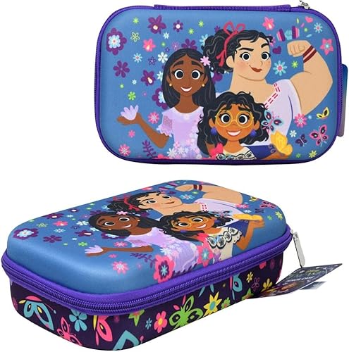 Miniatura 2 de Encanto - Estuche moldeado con libro de calcomanías de Encanto con calcomanías hinchadas, 4 hojas