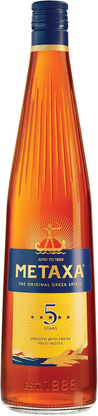 Metaxa 5 Stars, The Original Greek Spirit, 1L