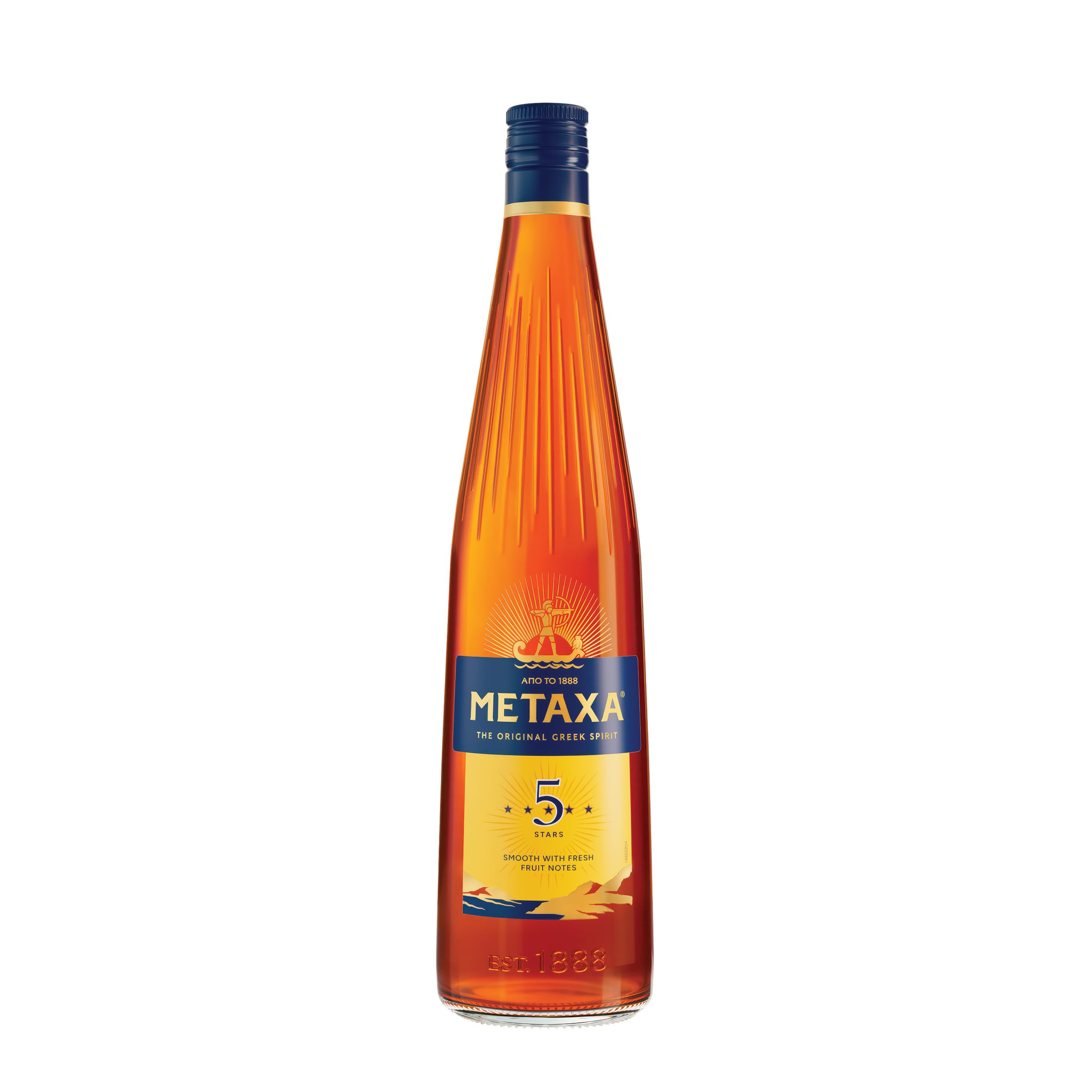 Metaxa 5 Stars, The Original Greek Spirit, 1L