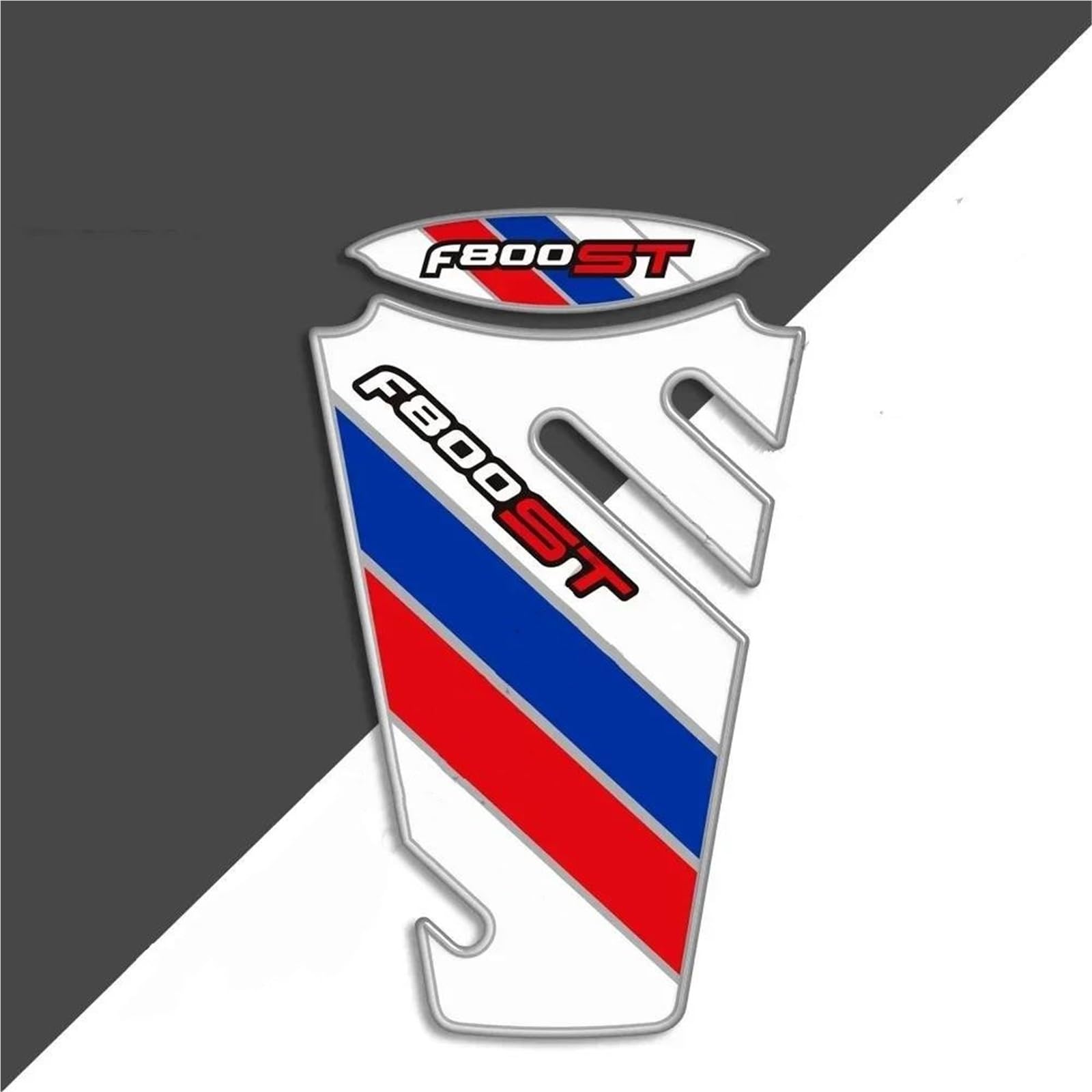 Motorbike Stickers Motorcycle Fuel Tank Sticker for BMW F800ST F800 F 800 S ST Gas Decal Protector Resist Traction Pad Fuel Tank Protection Pads(Color3)