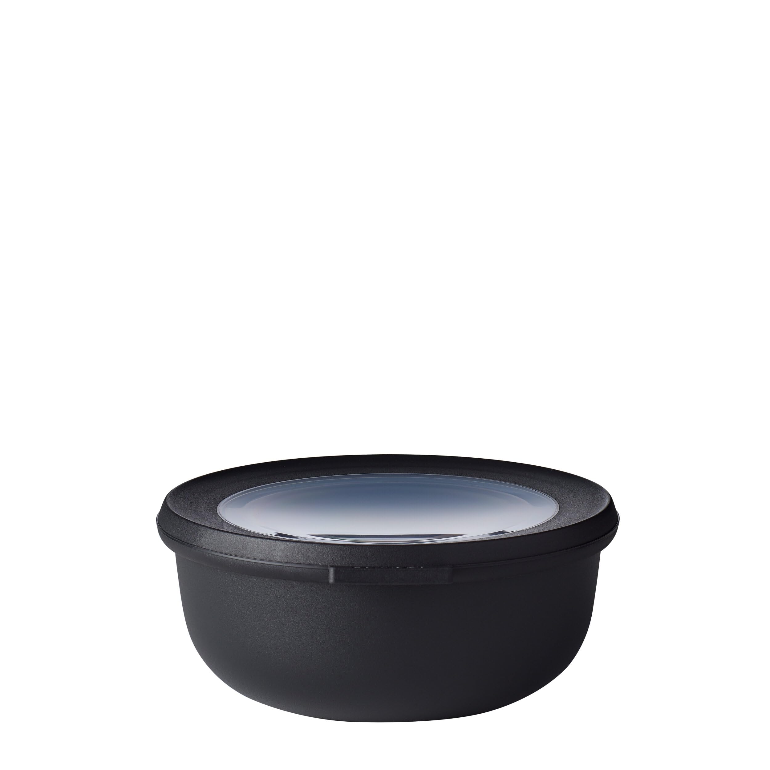 Mepal Multi Bowl Cirqula Rotonda 1250 Ml – Contenitore Ermetico In Plastica Con Coperchio – Adatto A Microonde, Frigo E Congelatore, Vivid Mauve