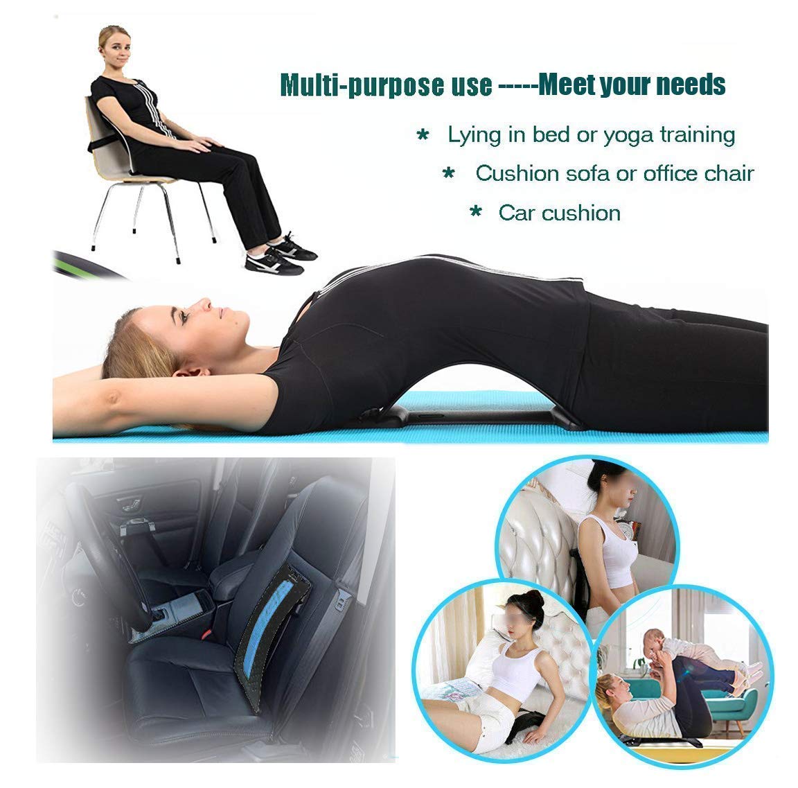 Lower back pain relief products | Spinal Curve Back Stretcher | Dezire spinal curve back relaxation device | Spine Stretcher | Stretcher back stretch support Lower back pain relief products | Spinal Curve Back Stretcher | Dezire spinal curve back relaxation device | Spine Stretcher | Stretcher back stretch support