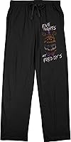 Vista 1 de Five Nights at Freddy's Freddy Fazbear - Pantalones de pijama para hombre, color negro