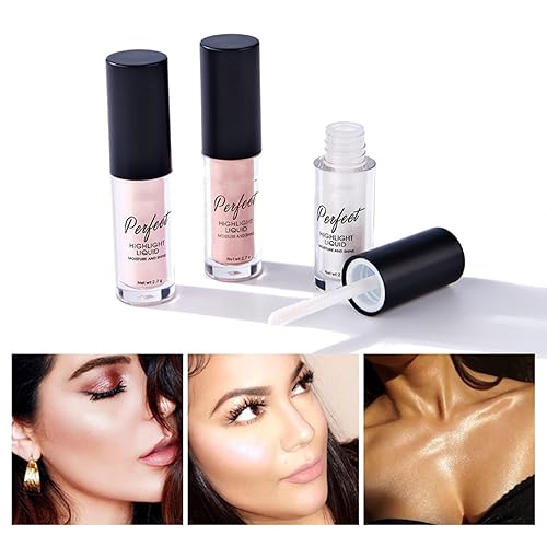 Miniatura 3 de YUMESUINE Maquillaje Stick Sombra de Ojos Alto Brillo Polvo Perlado Colorete Stick Cara Labios Maquillaje 0.23 oz