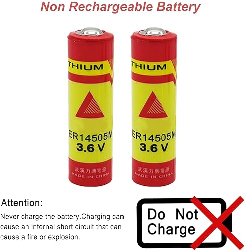 Miniatura 3 de Hoorae 30 Pack ER14505M 3.6V 2200mAh Lithium Battery Non-Rechargeable(AA)