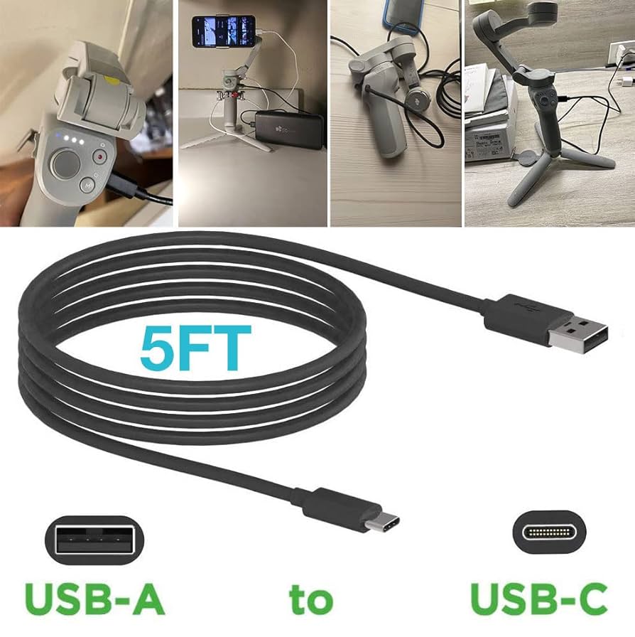 Amazon.co.jp: 5フィート USB Cジンバルスタビライザー充電