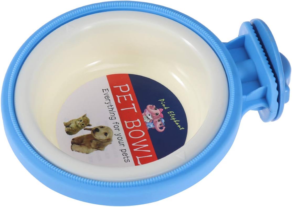 POPETPOP Water Bowls Dog Crate Bowls No SpillRemovable Water Food Feeder Bowls