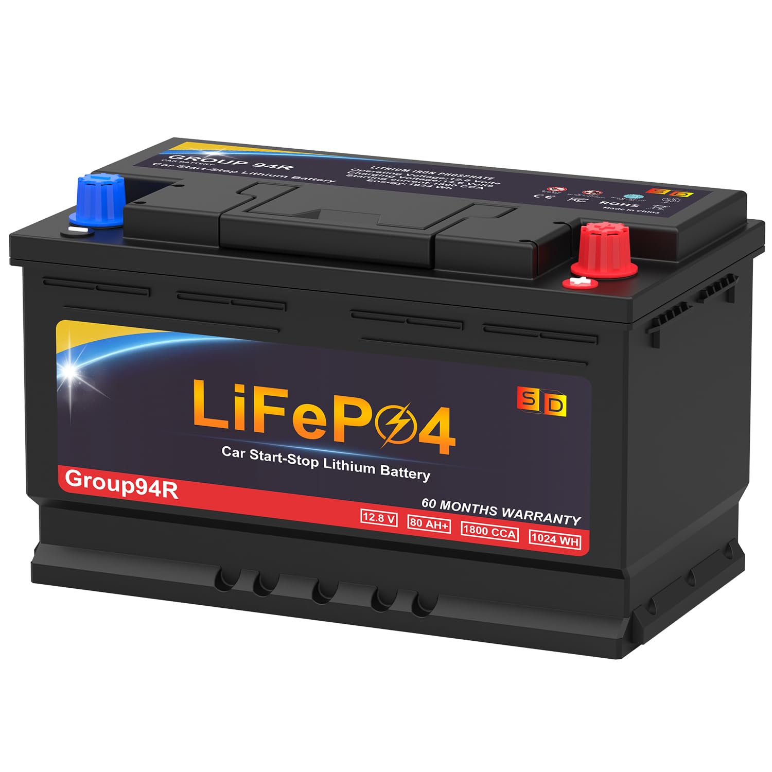 SDULIBITIY LiFePO4 94R