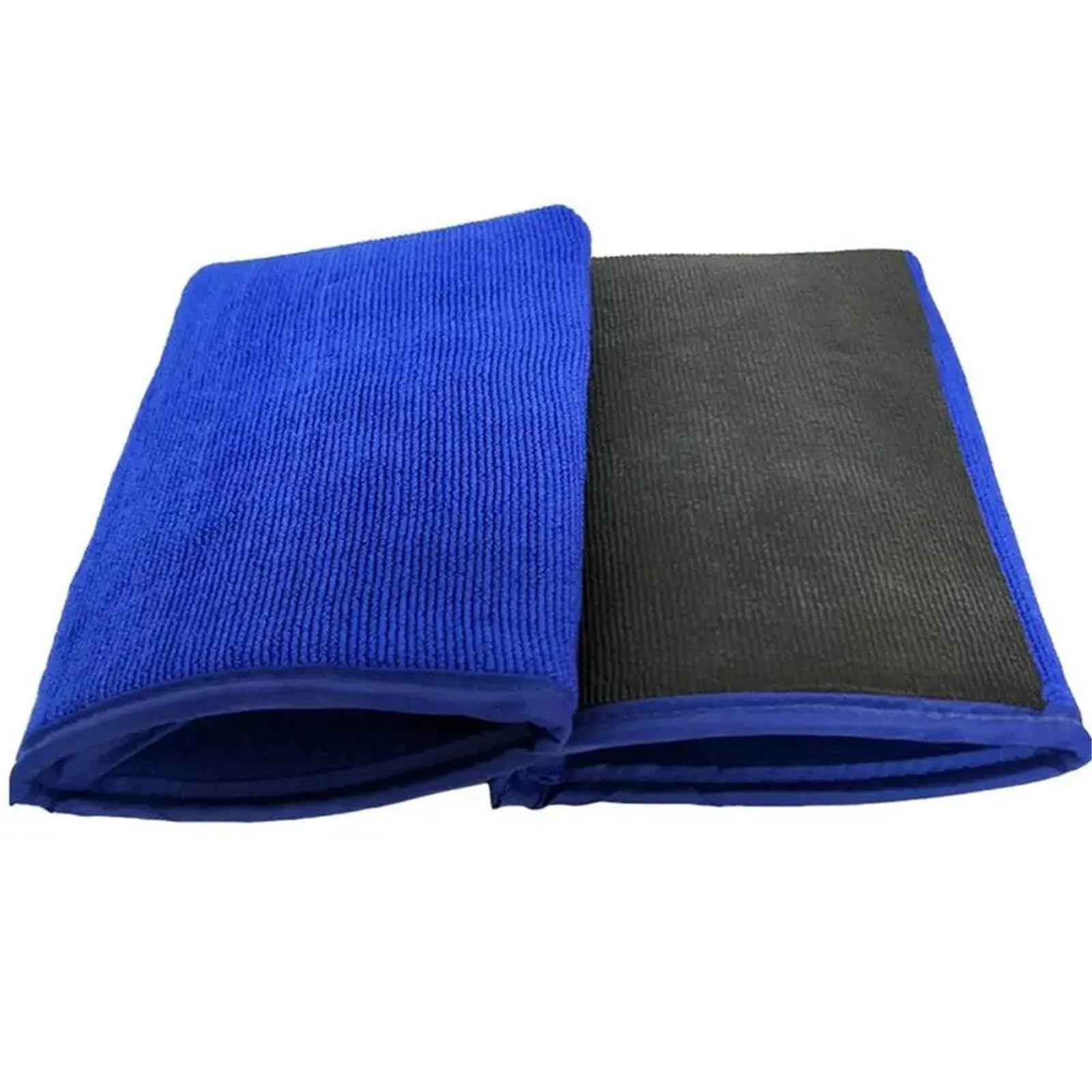 Barra Di Argilla for Autolavaggio Con Fango Vulcanico Da 2 Pezzi | Guanto in spugna di microfibra blu