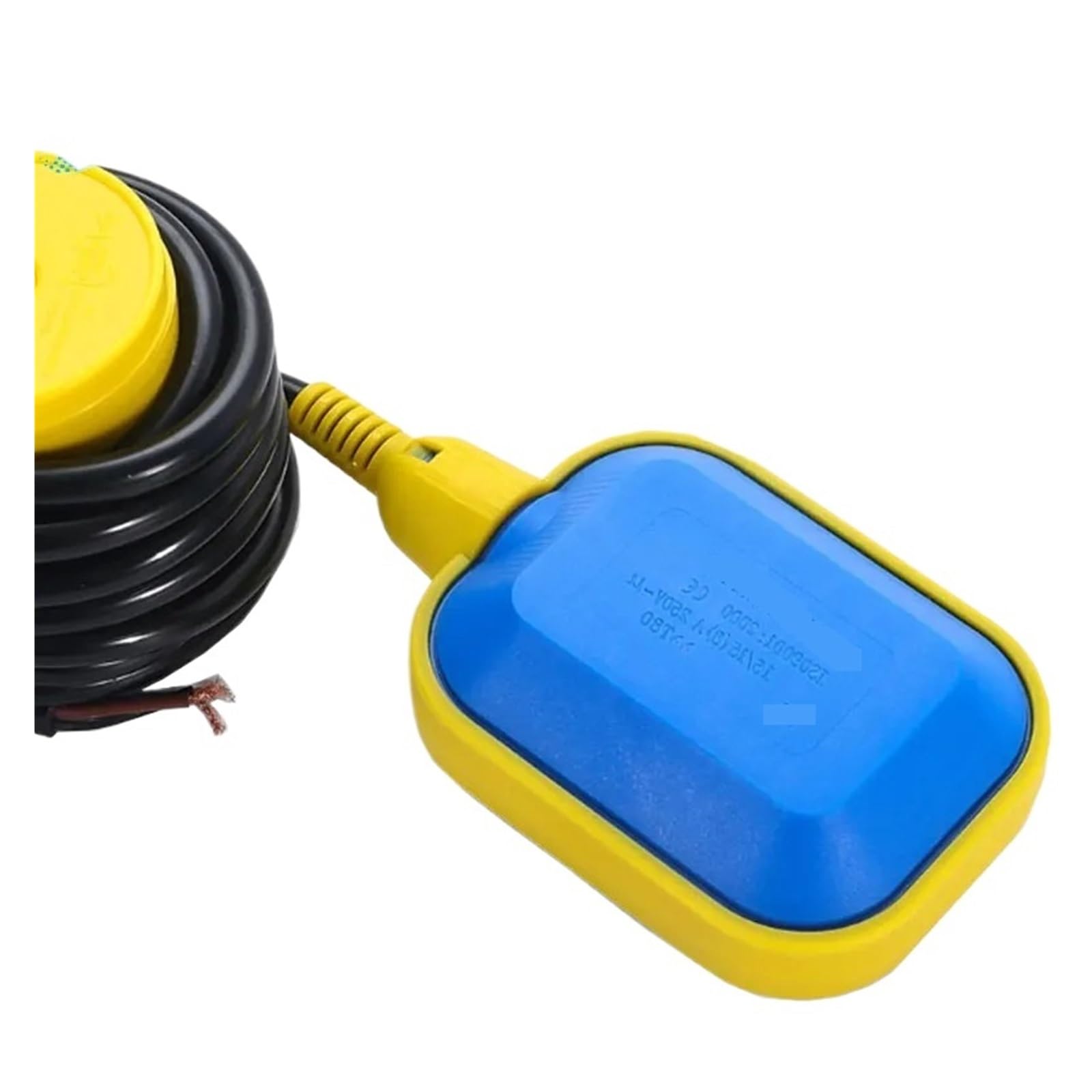 Interruptor de flotador con cable 1 interruptor de flotador, controlador de nivel de agua, medidor de líquido, bomba, tanque, válvula de llenado automática, sensor.(5Meters)