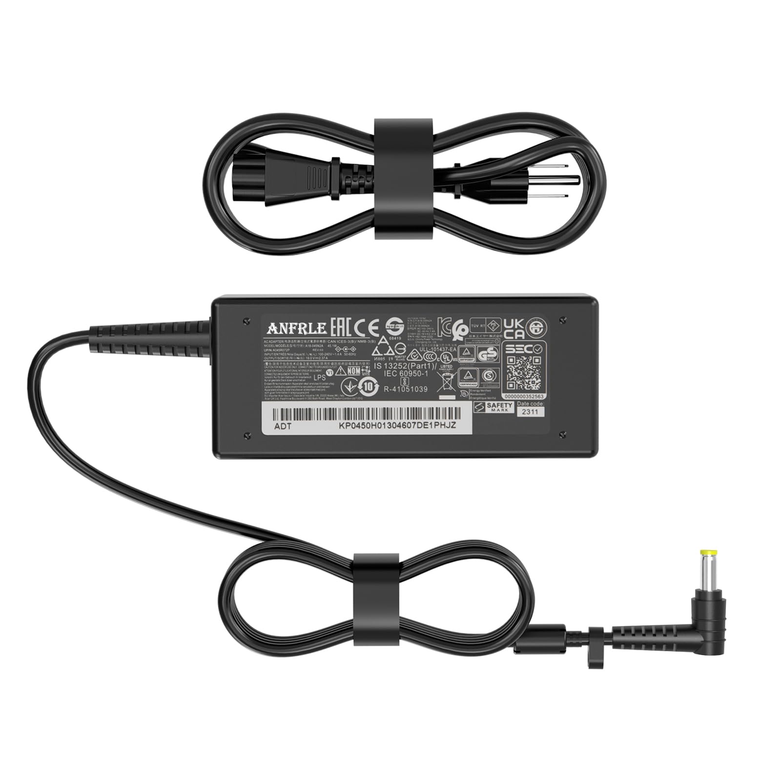 15.6型 Acer Aspire A315-24P ノートPC 純正充電器付 Amazon.com: 45W Power Supply Compatible with Acer Aspire