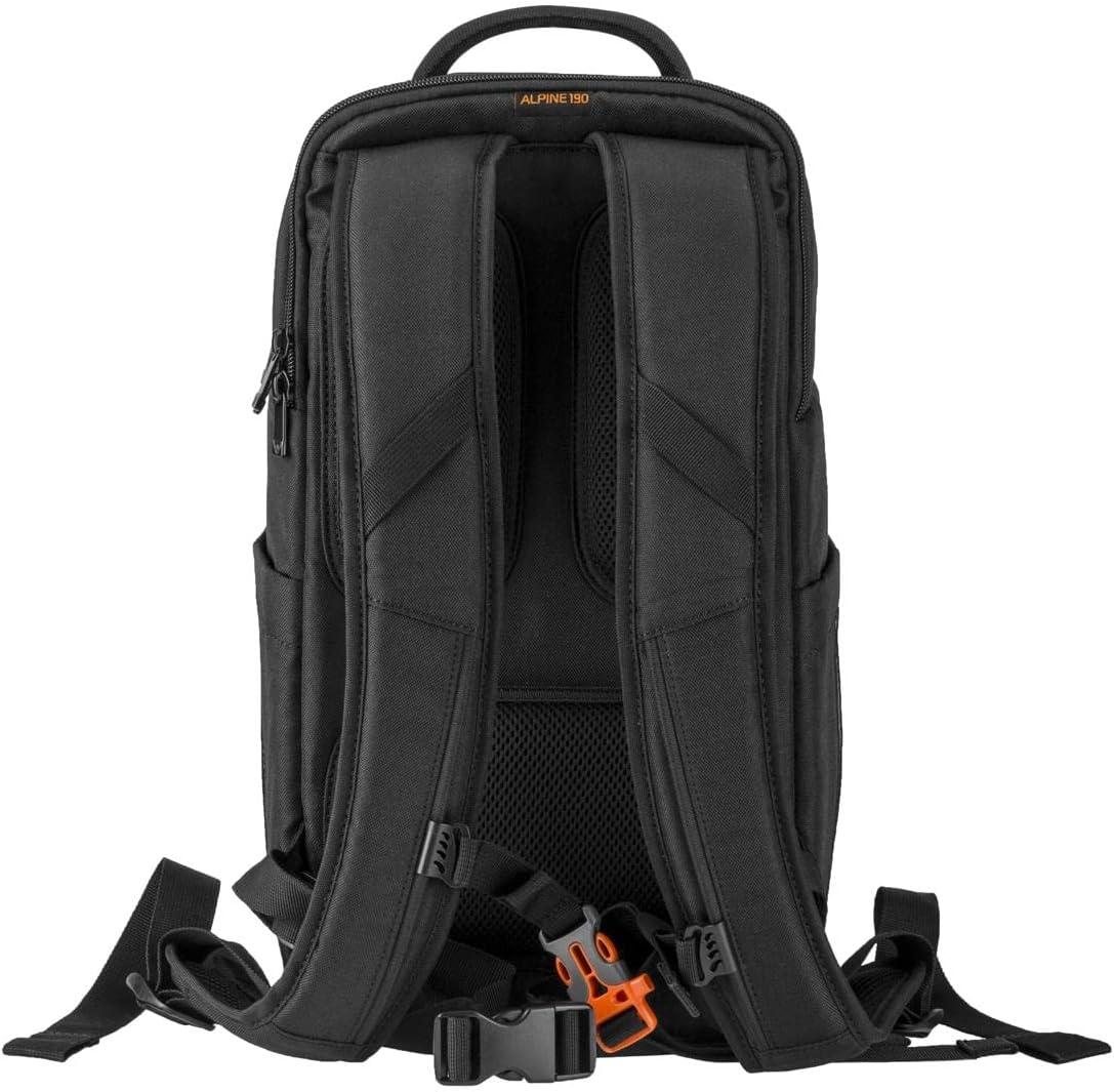 SLINGER Alpine 190 Lightweight Backpack for Camera, Laptop or Drone DSLR/SLR/Mirrorless Photography Camera Bag Quick Side Insert Camera Case with Tripod Holder