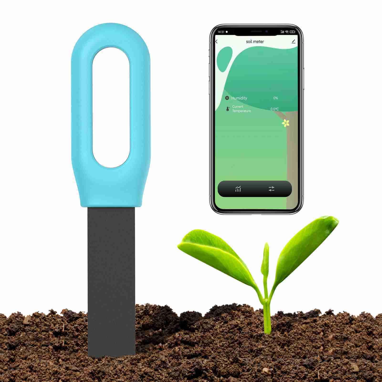 Détecteur de température et d'humidité pour sauver vos plantes de l'excès d'eau