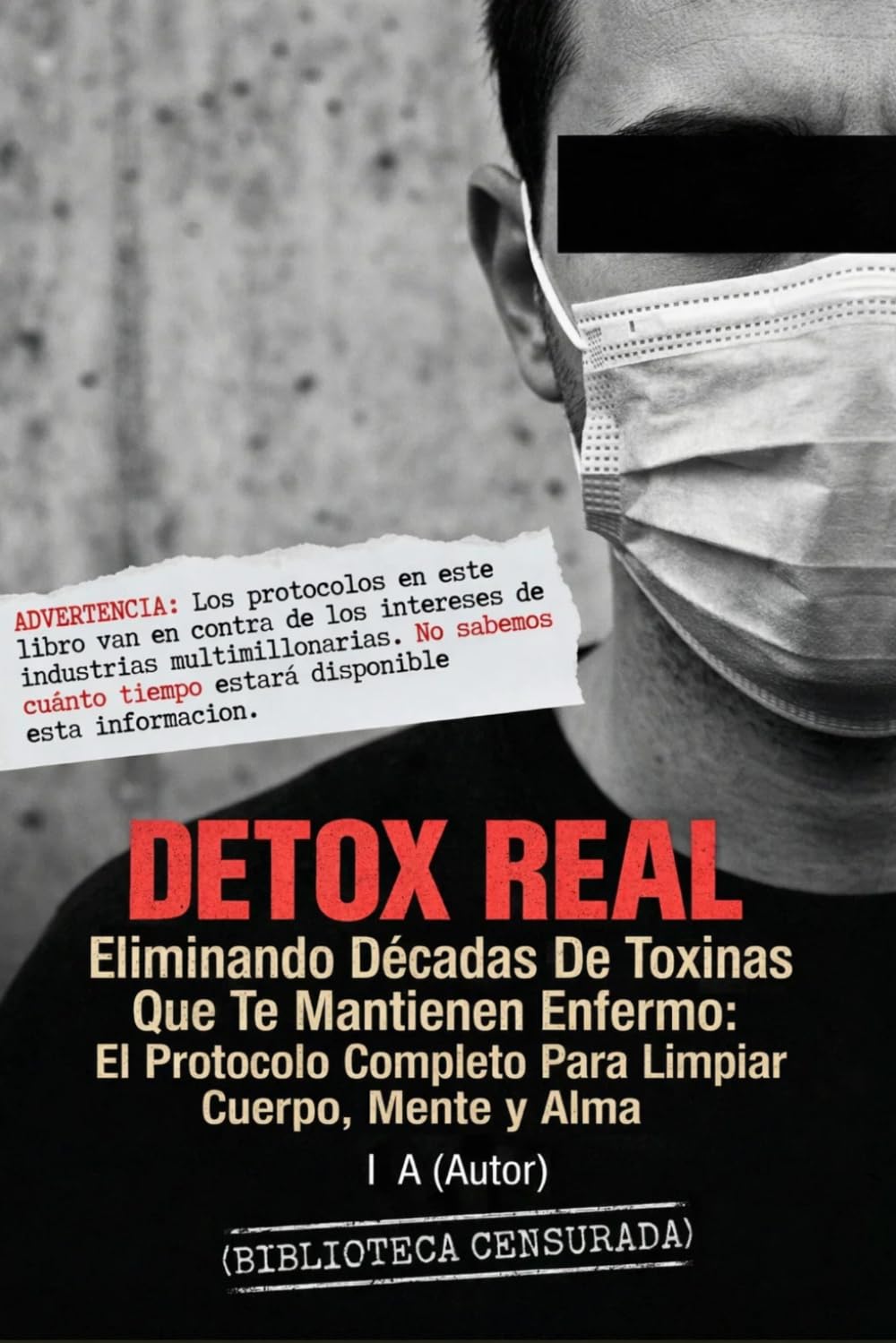 DETOX REAL: Eliminando Décadas De Toxinas Que Te Mantienen Enfermo: El Protocolo Completo Para Limpiar Cuerpo, Mente y Alma (BIBLIOTECA CENSURADA)