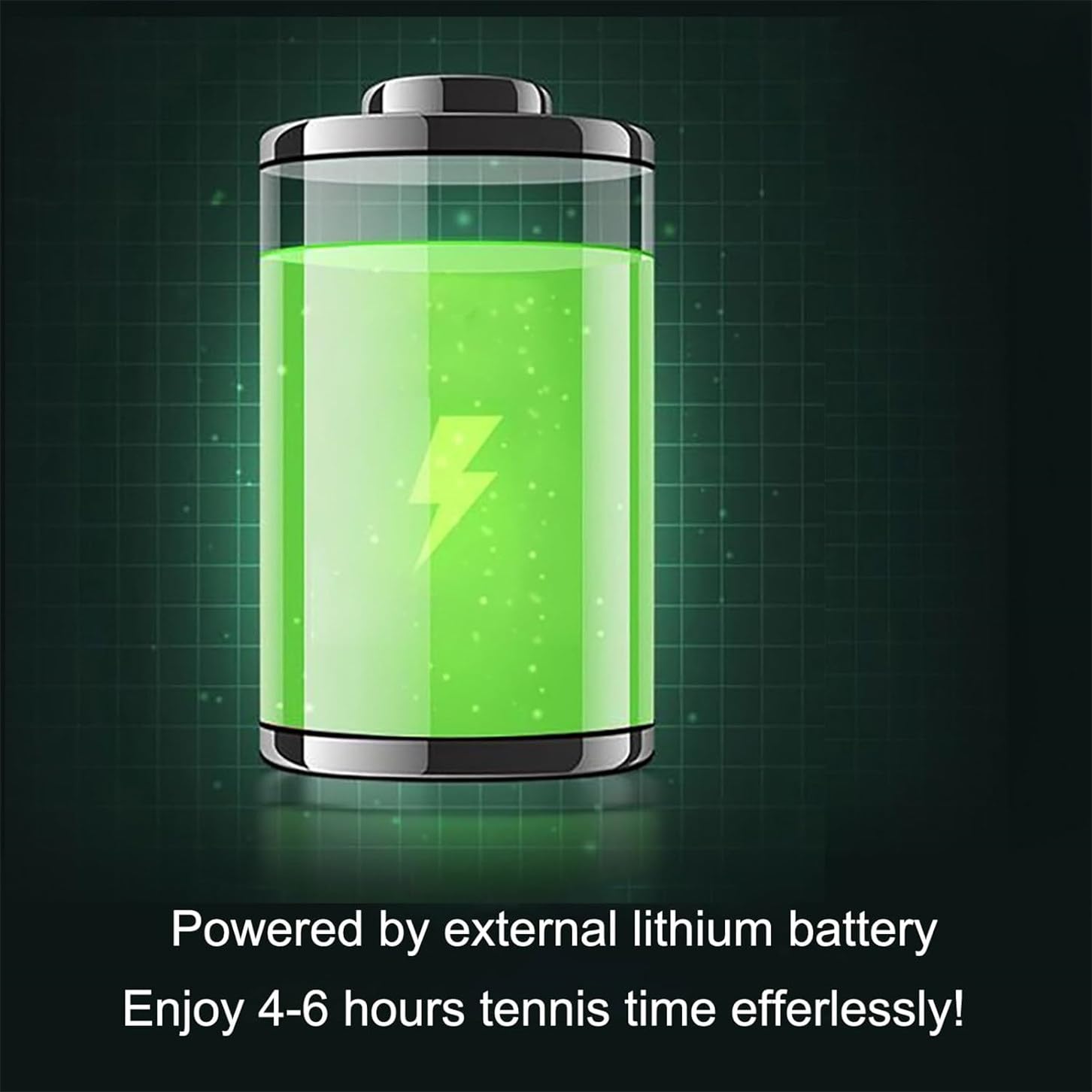 Lanciatore automatico di palline da tennis con diverse modalità di allenamento per la pratica professionale