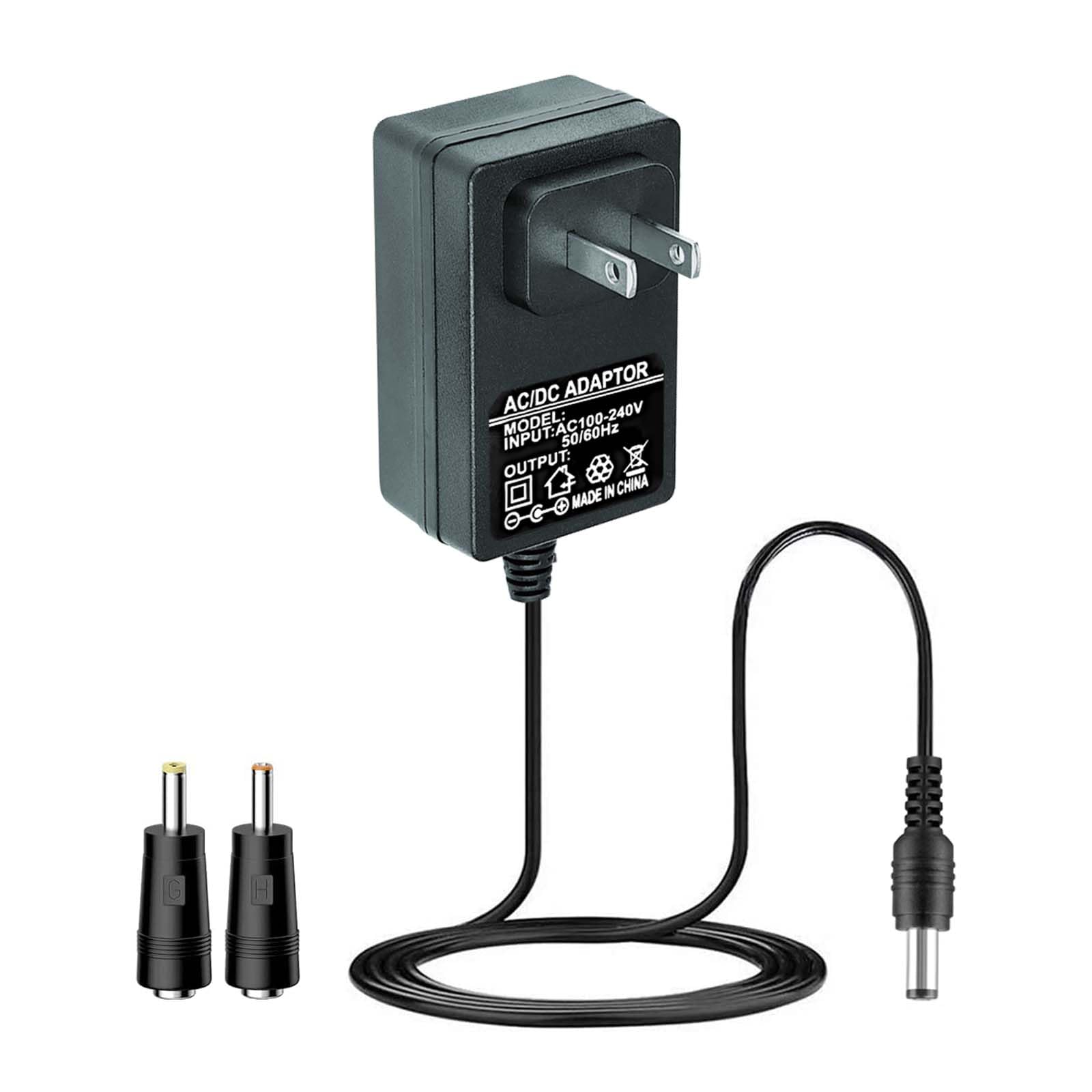 Photo 1 of :9V 2A AC Power Adapter for Arduino UNO MEGA Power Supply Cord for Crosley Cruiser CR8005A, Schwinn Bike A10 A20 A40 220 430 Elliptical Trainer - Center Positive 5.5x2.1mm Plug and More (6.6ft)