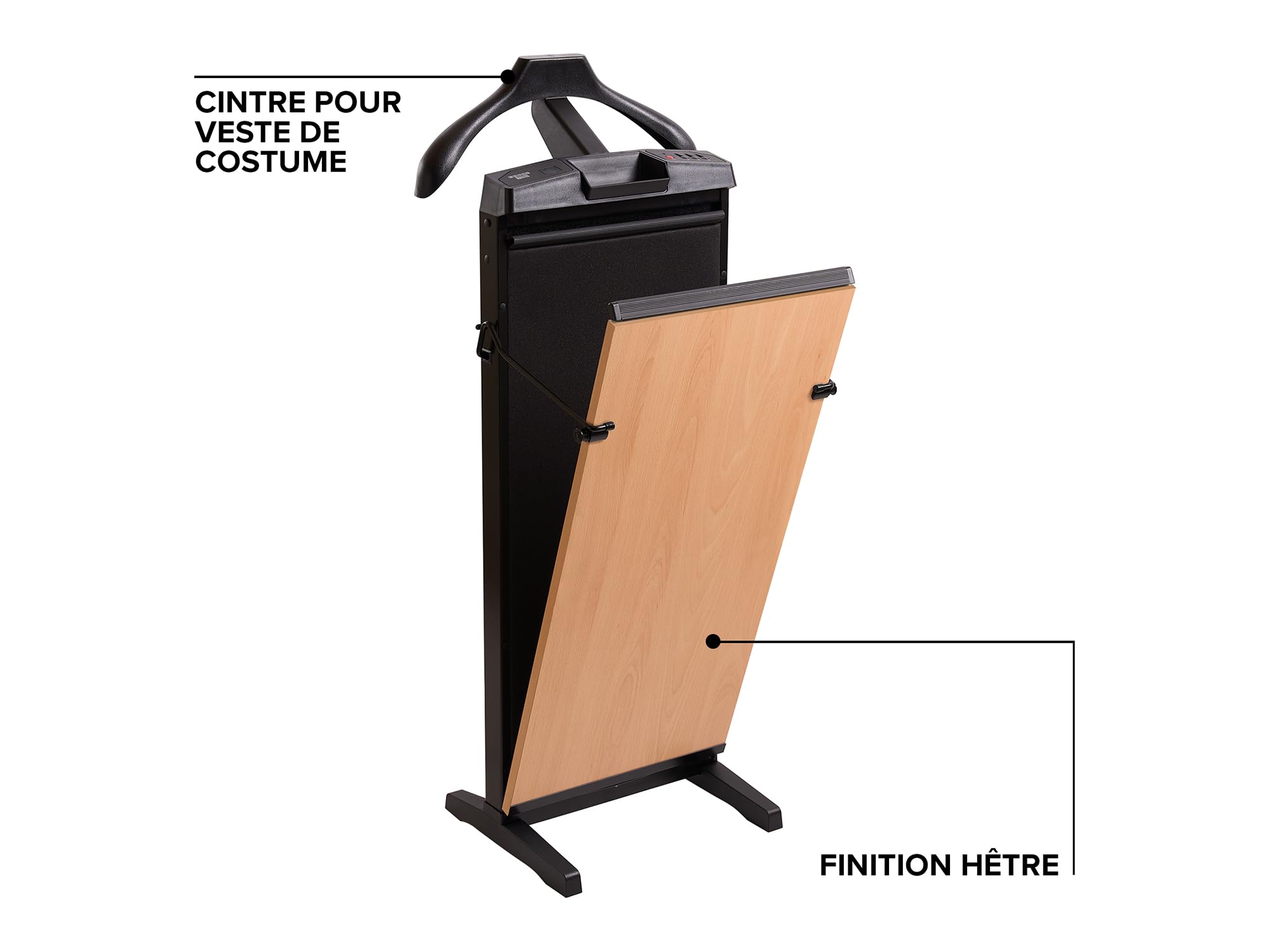 Corby 7700 Presse à pantalons, hêtre, prise européenne