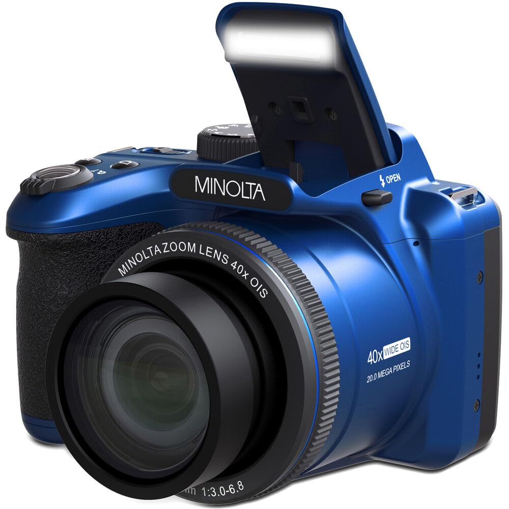 Amazon.com : MINOLTA MN40Z 20 Mega Pixels 40x Optical Zoom Digital