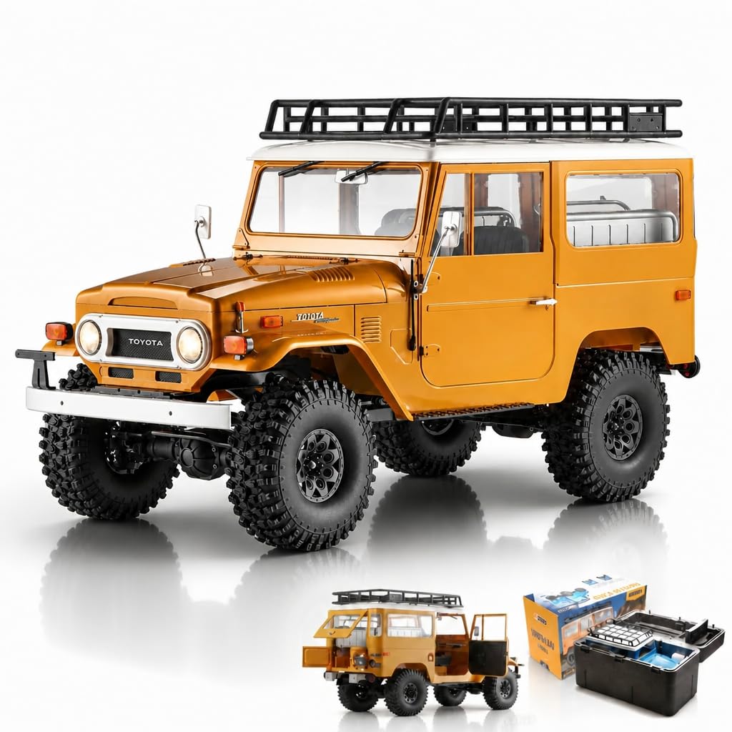 FMS 1/10 FJ40 Off-Road RC Crawler Officially Authorized,4WD 2.4G