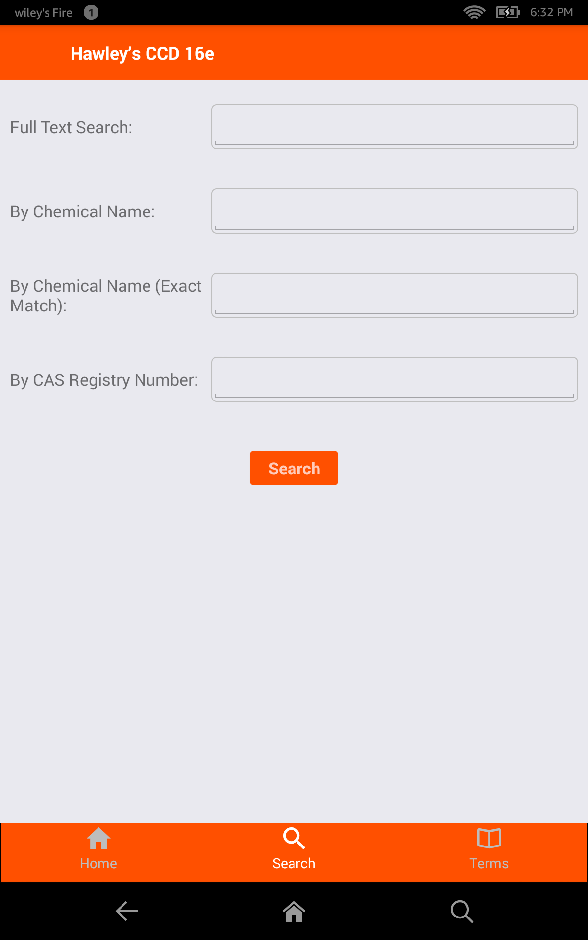 Hawley’s Condensed Chemical Dictionary 16e - App on Amazon Appstore