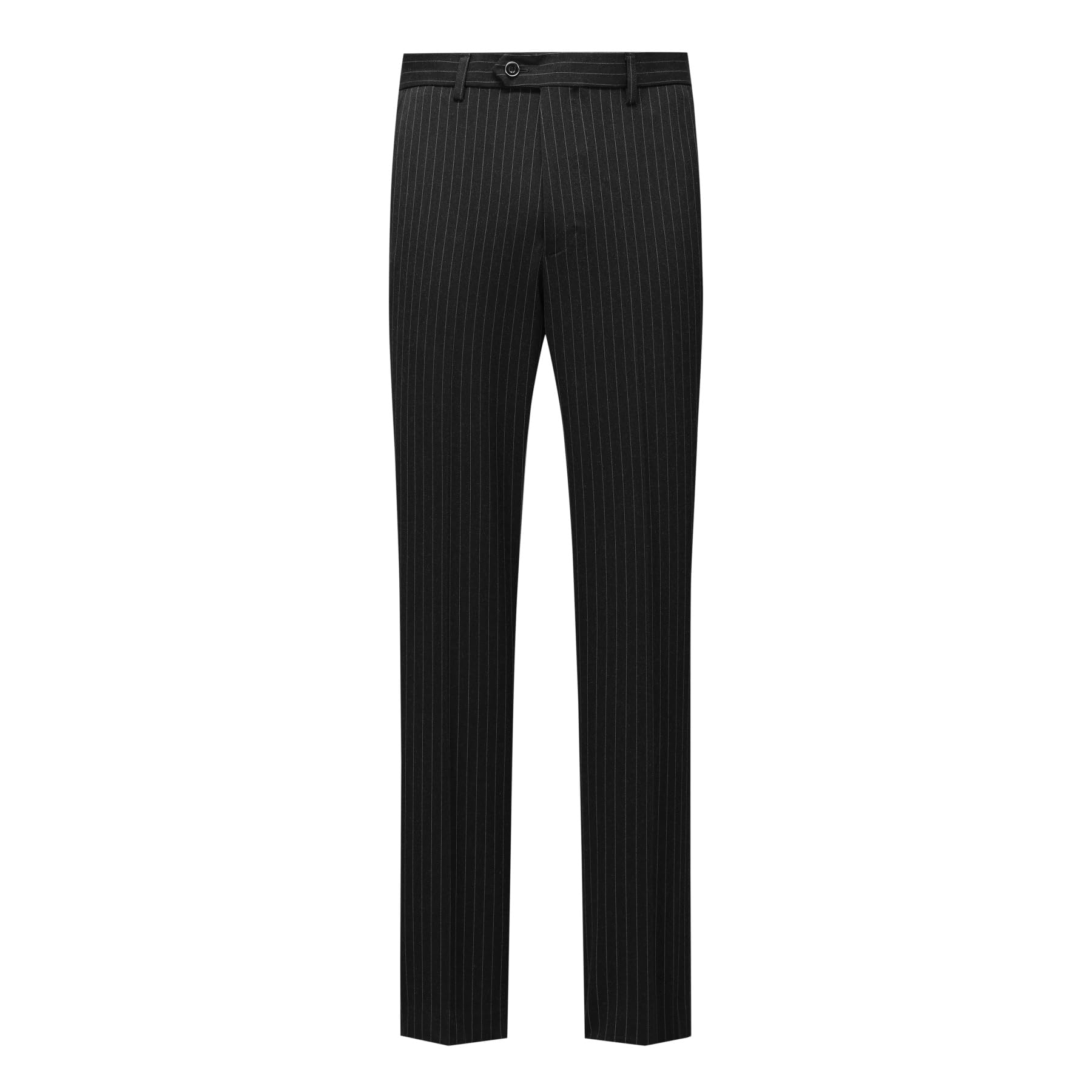 Photo 1 of Cloudstyle Mens Vertical Stripe Dress Pants Straight Leg Business Trousers