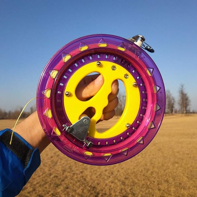 Foto 7 de 7 de Mint's Colorful Life Bobinador de Cuerda de Cometa de 7 Pulgadas de diámetro con línea de 600 pies (60…
