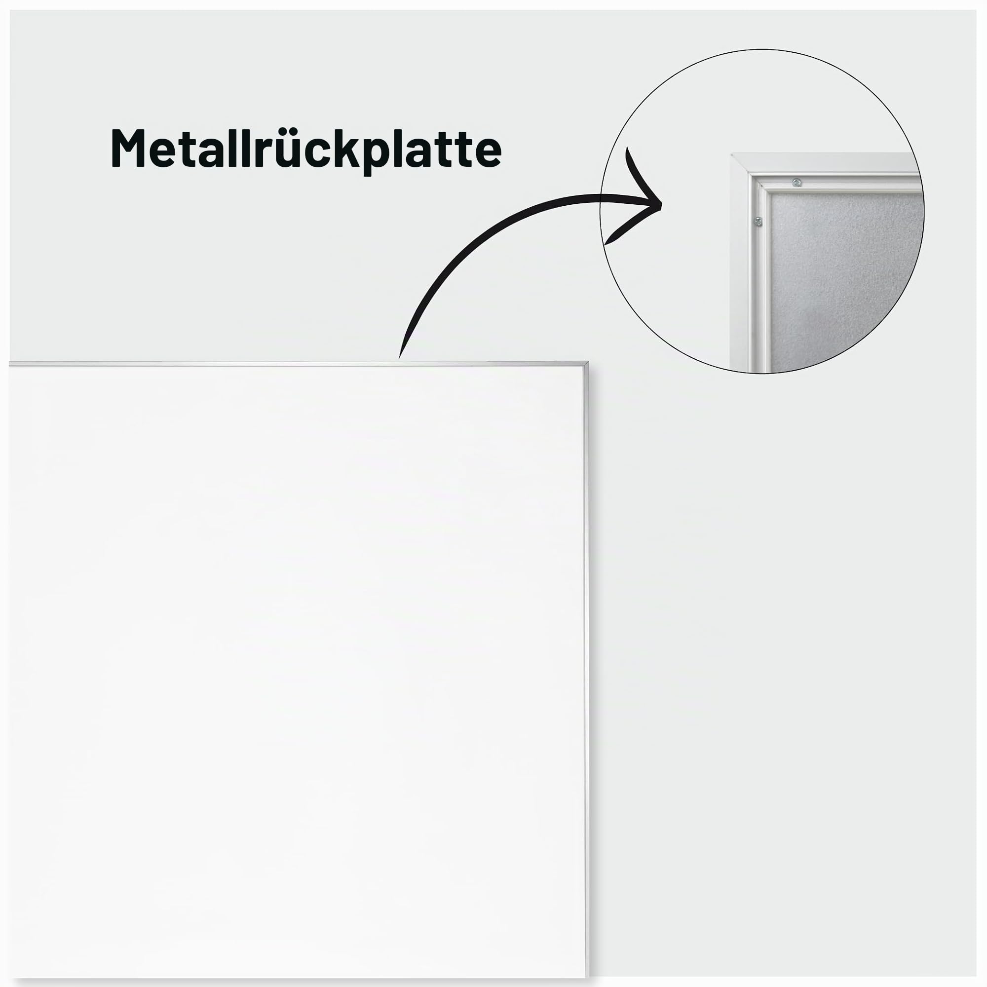 DESQ® 4303 - Ultra Thin Frame Whiteboard | 60 x 90